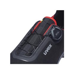 Uvex Sicherheitshalbschuhe S3 SRC uvex 1 G2 mit BOA® Fit System, uvex xenova® Kunststoffkappe