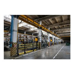 Dancop Bodenprofilbarriere Mike L1500-2000xH140xD140 mm 500mm