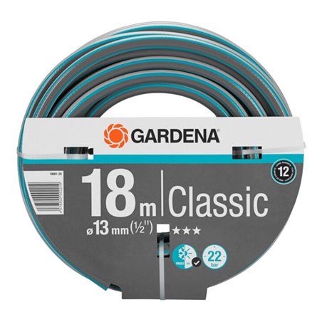 Gardena Classic Schlauch (1/2') 18 m, o. A., 18001