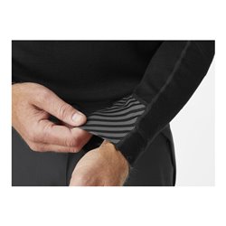 Helly Hansen Funktionsshirt Life Merino, schwarz, Gr. S