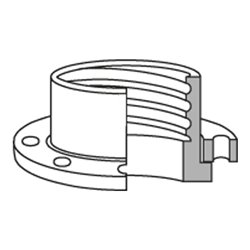 Norres AIRDUC® Connect Losflansch 244 Typ 244/8500 ID 125mm