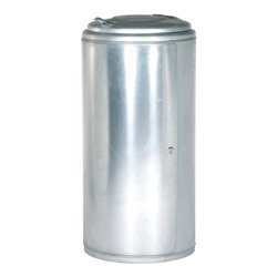 Abfallsammler 120 l verz. mit Tür