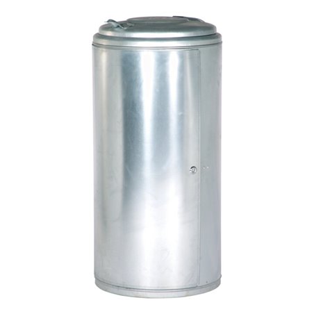 Abfallsammler 120 l verz. mit Tür