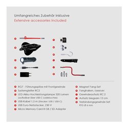 RUNPOTEC Multifunktionskamera Runpocam RC2 30m + GF3