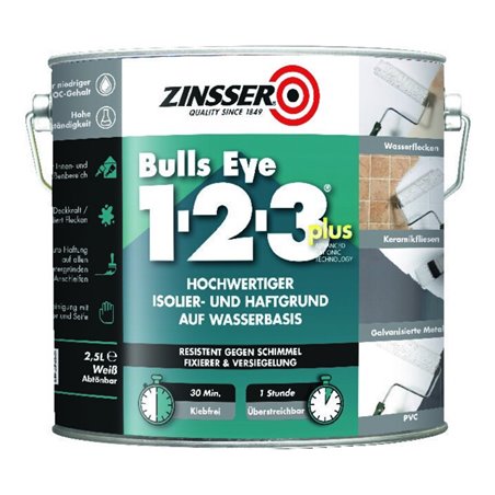 ZINSSER Bulls Eye 123 Plus 2,5L