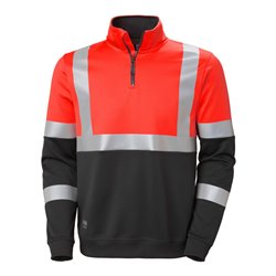 Helly Hansen Warn-Sweat-ZIP, orange, Gr. 2XL