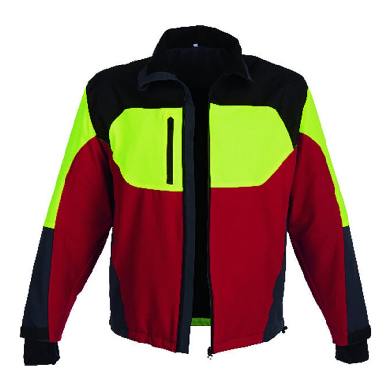 WATEX Stretchjacke Forest Jack Red,Gr.L,rot/anthrazit/gelb