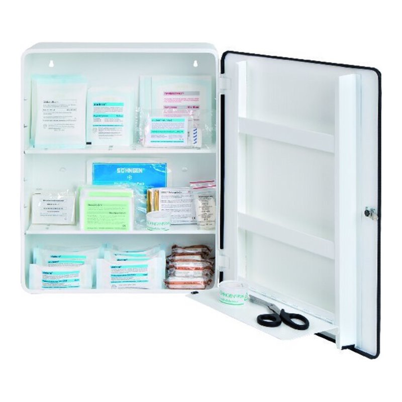 Verbandschr.Madrid,Füll. Standard DIN 13169, weiß