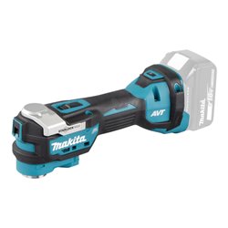 Makita Akku-Multitool DTM52Z + 10x Bosch HCS Tauchsägeblatt AIZ 32 BSPC Hard Wood, 50 x 32 mm