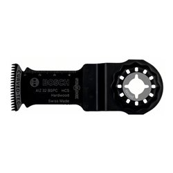 Makita Akku-Multitool DTM52Z + 10x Bosch HCS Tauchsägeblatt AIZ 32 BSPC Hard Wood, 50 x 32 mm