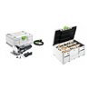Festool Bundle – Dübelfräse DF 500 Q-Plus DOMINO & DOMINO Dübel Buche Sortiment DS 4/5/6/8/10, 1060-tlg.