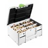 Festool Bundle – Dübelfräse DF 500 Q-Plus DOMINO & DOMINO Dübel Buche Sortiment DS 4/5/6/8/10, 1060-tlg.
