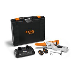 Stihl Akku-Gehölzschneider GTA 40, Set mit 2 x AS 2 und AL 5-2 und Koffer