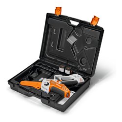 Stihl Akku-Gehölzschneider GTA 40, Set mit 2 x AS 2 und AL 5-2 und Koffer