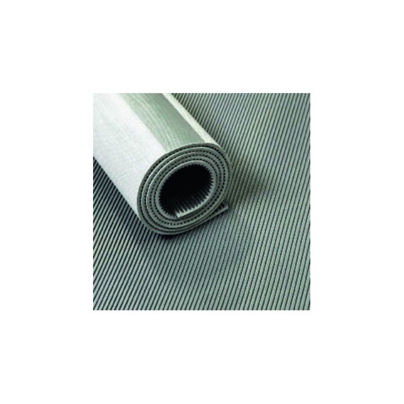 Gummi-Isoliermatte 50kV, EPDM/SBR, grau, 4,5mm, 1000mm 10m