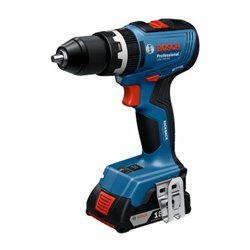Bosch Akku-Schlagbohrschauber GSB 18V-65 mit 2 x Akku GBA 18V 4.0Ah, L-Case Pick& Click