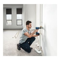 Bosch Akku-Schlagbohrschauber GSB 18V-65 mit 2 x Akku GBA 18V 4.0Ah, L-Case Pick& Click