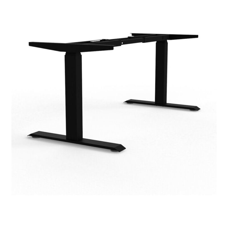 BMB Elektro-Tischgestell 1100x2000mm E-MORE, 2M3S schwarz RAL 9005