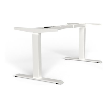 BMB Elektro-Tischgestell 1100x2000mm E-MORE, 2M3S weiß RAL 9016