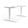 BMB Elektro-Tischgestell 1100x2000mm E-MORE, 2M2S weiß RAL 9016