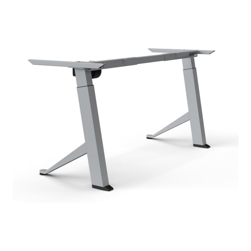 BMB E-MORE Move, fahrbar, RAL 9006, 700-1150mm