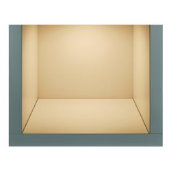 QuadroLine el/op 450 mm R165 WT, 1,9W,2m, St. Ws