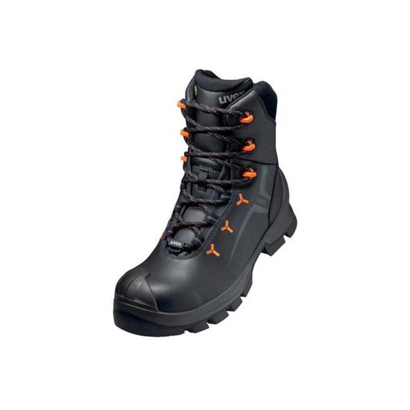 Uvex Sicherheitsstiefel S3 CI, HI, HRO SRC uvex 2 MACSOLE® aus Leder, uvex xenova® Kunststoffkappe