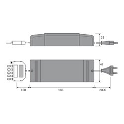 halemeier LED Vorschaltgerät 15 W 350 mA