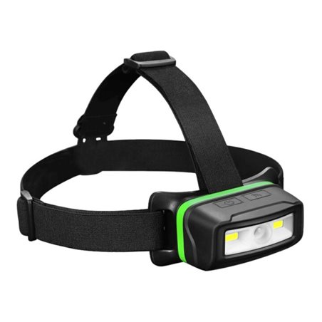 Stirnlampe-COB 500Lm Head Multi LED mit Bewegungsmelder Rutschfester Gurt