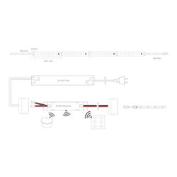 siro Mono GT IP20 Stripe 5 m 4000K