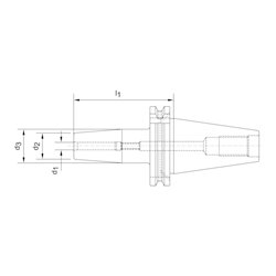 HAIMER Schrumpffutter JISB6339ADB BT50 6x100mm
