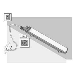 halemeier LiteLine Basic LED 3.6W ww, L 332mm m. Zubehör