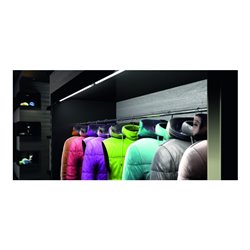 halemeier LiteLine Basic LED 18W ww, L 1532mm, m. Zubehör