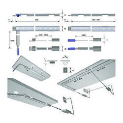 halemeier SuperStripe Plus nw 300mm seitl.Einspei.24VDC 6.2 W