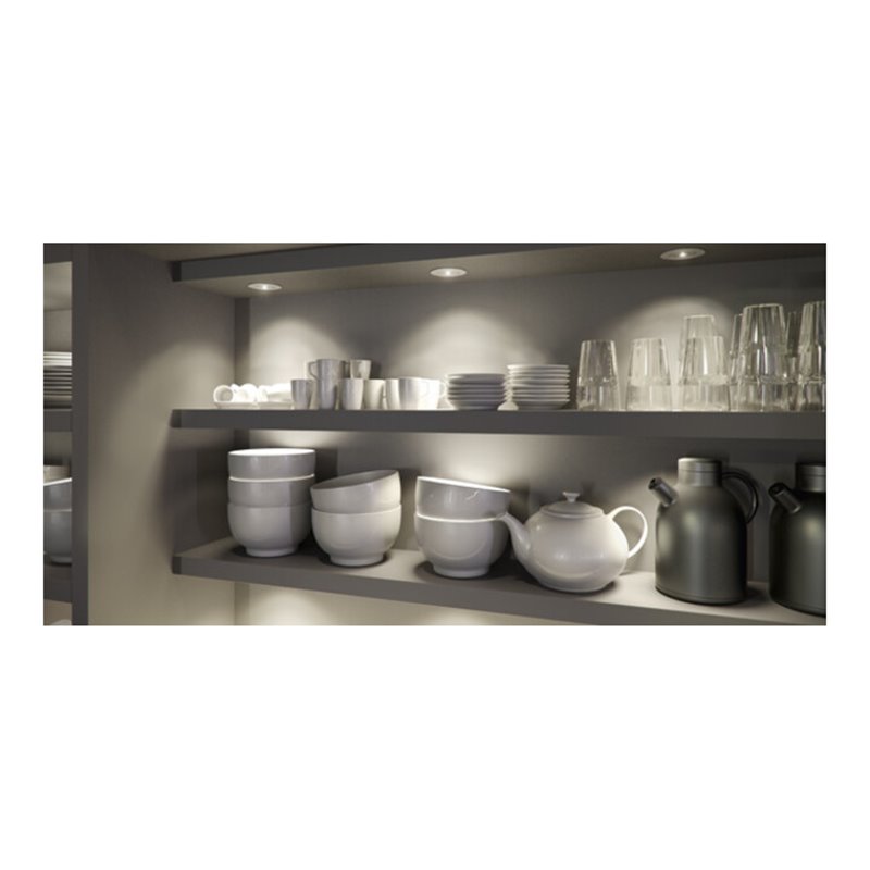 halemeier LED SuperSpot Edelstahl Optik ww