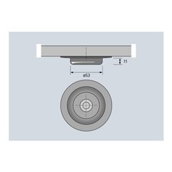 halemeier LED SuperSpot Edelstahl Optik ww