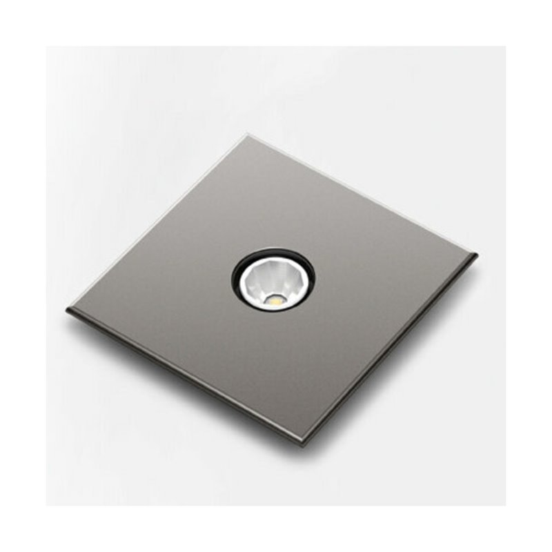 halemeier LED PowerLite square Edelstahl ww