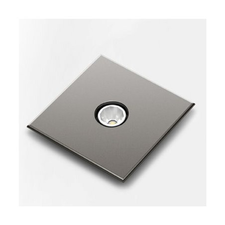 halemeier LED PowerLite square Edelstahl ww