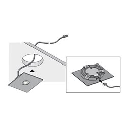 halemeier LED PowerLite square Edelstahl ww