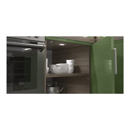 halemeier LED Sign Plus eck., Alu Opt.nw,12V,2.3W,IP44,2m