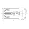FAHRION Spannzangenfutter DIN69893A CP25 HSK-A 63-160