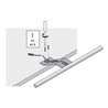 halemeier LED Line Plus Aluminium Optik 2er Set