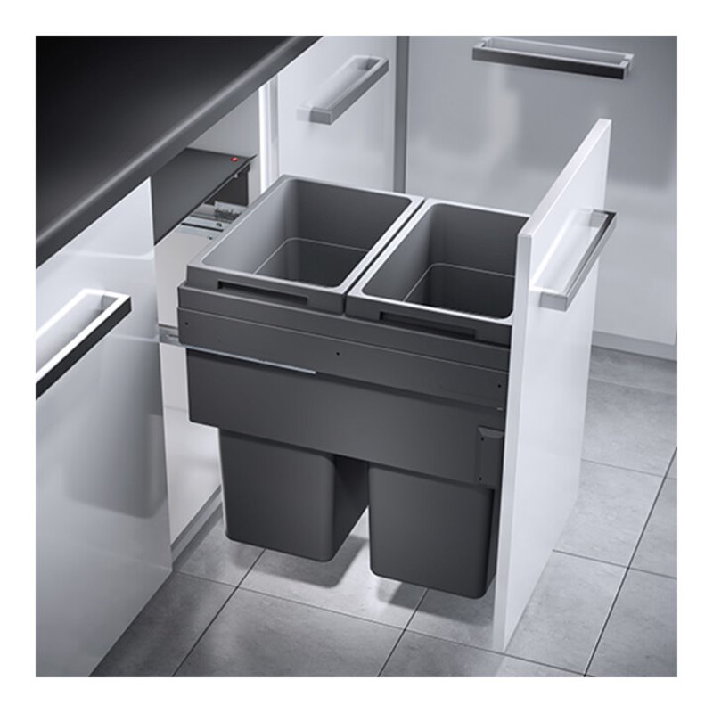 Hailo Abfalltrennsystem 3619731 EuroCargo 450/76 dunkelgrau