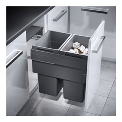 Hailo Abfalltrennsystem 3619731 EuroCargo 450/76 dunkelgrau