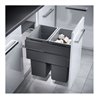 Hailo Abfalltrennsystem 3619731 EuroCargo 450/76 dunkelgrau