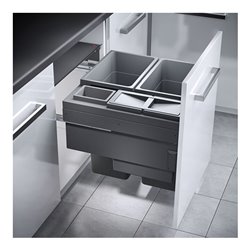 Hailo Abfalltrennsystem 3619771 EuroCargo 600/91 dunkelgrau