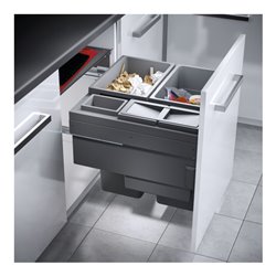 Hailo Abfalltrennsystem 3619771 EuroCargo 600/91 dunkelgrau