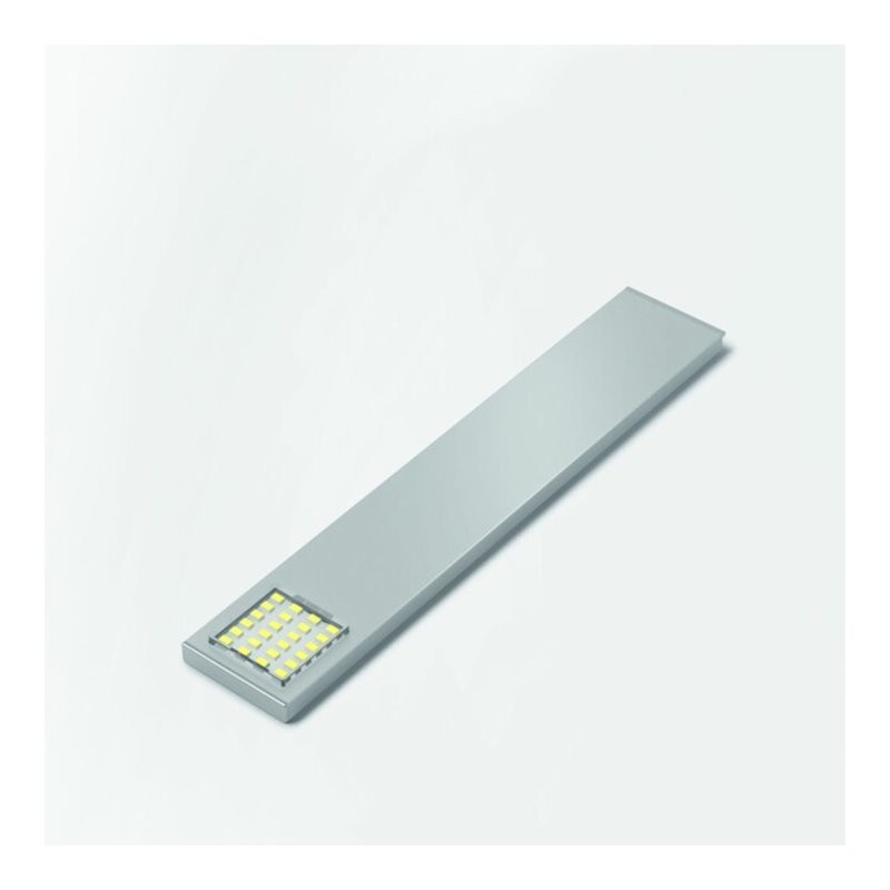 halemeier LED PowerSquare 180mm ww Alu, 12VDC, 1.8W, 1.8m
