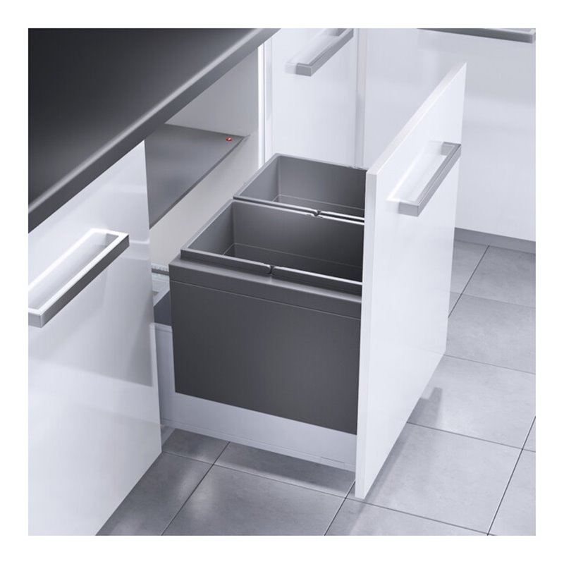 Hailo Abfalltrennsystem 3631681 Triple XL 600/56