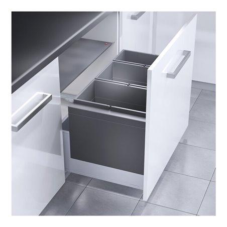 Hailo Abfalltrennsystem 3631881 Triple XL 800/74